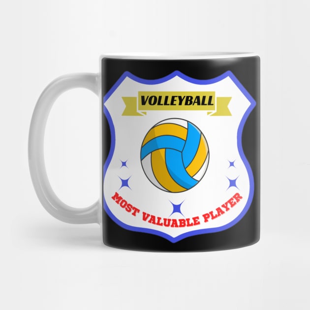 most valuable player volleyball by Aspectartworks